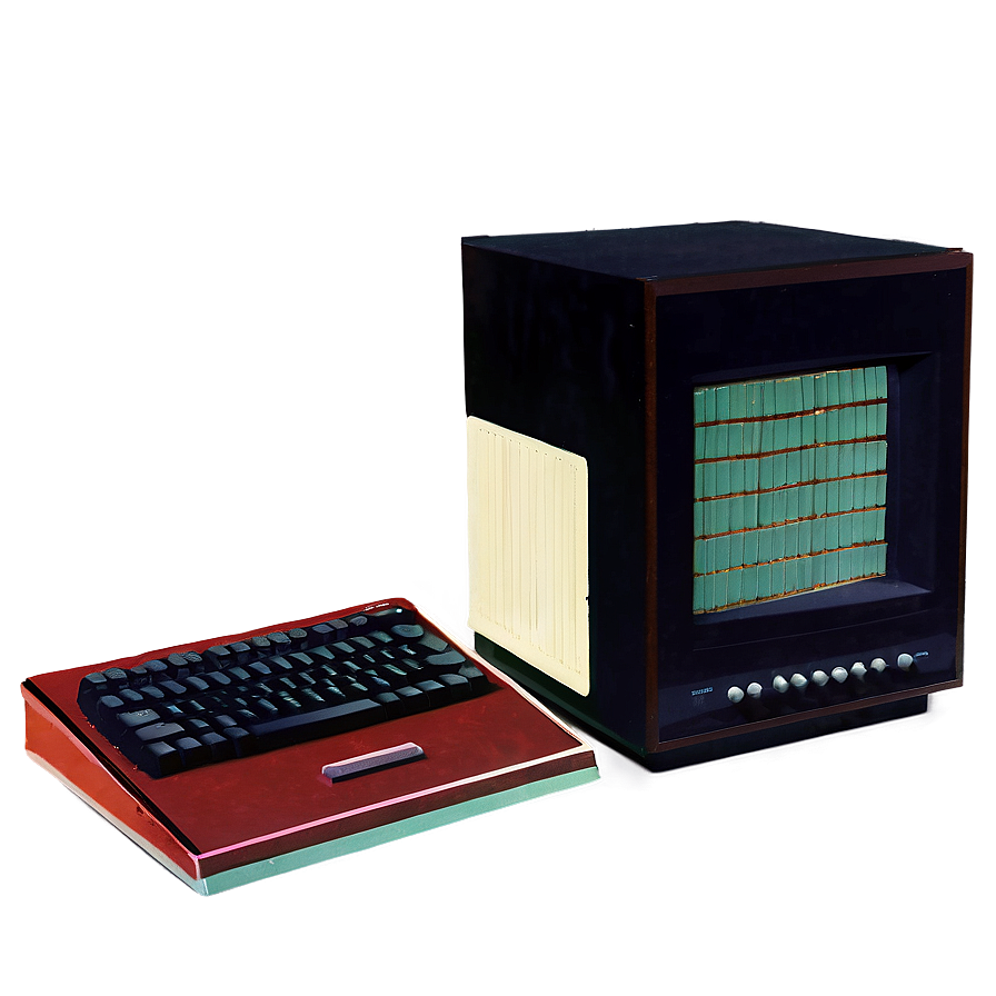 Retro Computer Device Png 59