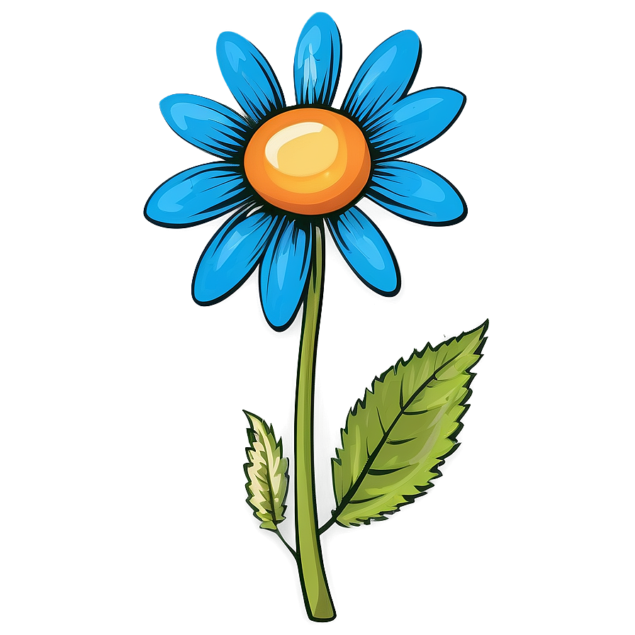 Retro Daisy Clipart Png 99