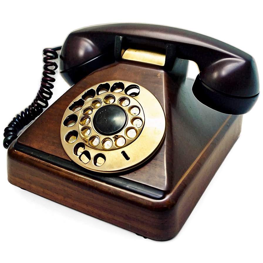 Retro Desk Phone Png 06252024