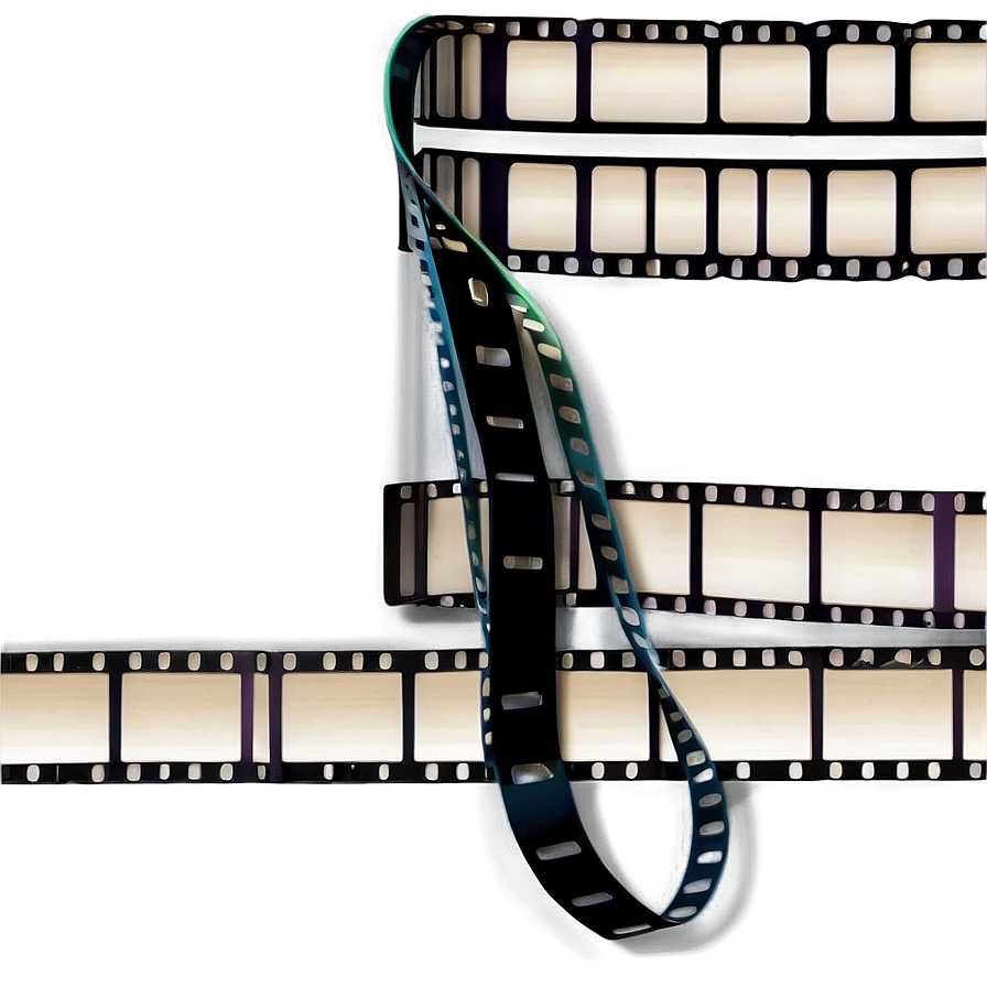 Retro Film Strip PNG 05232024 PNG with transparent background
