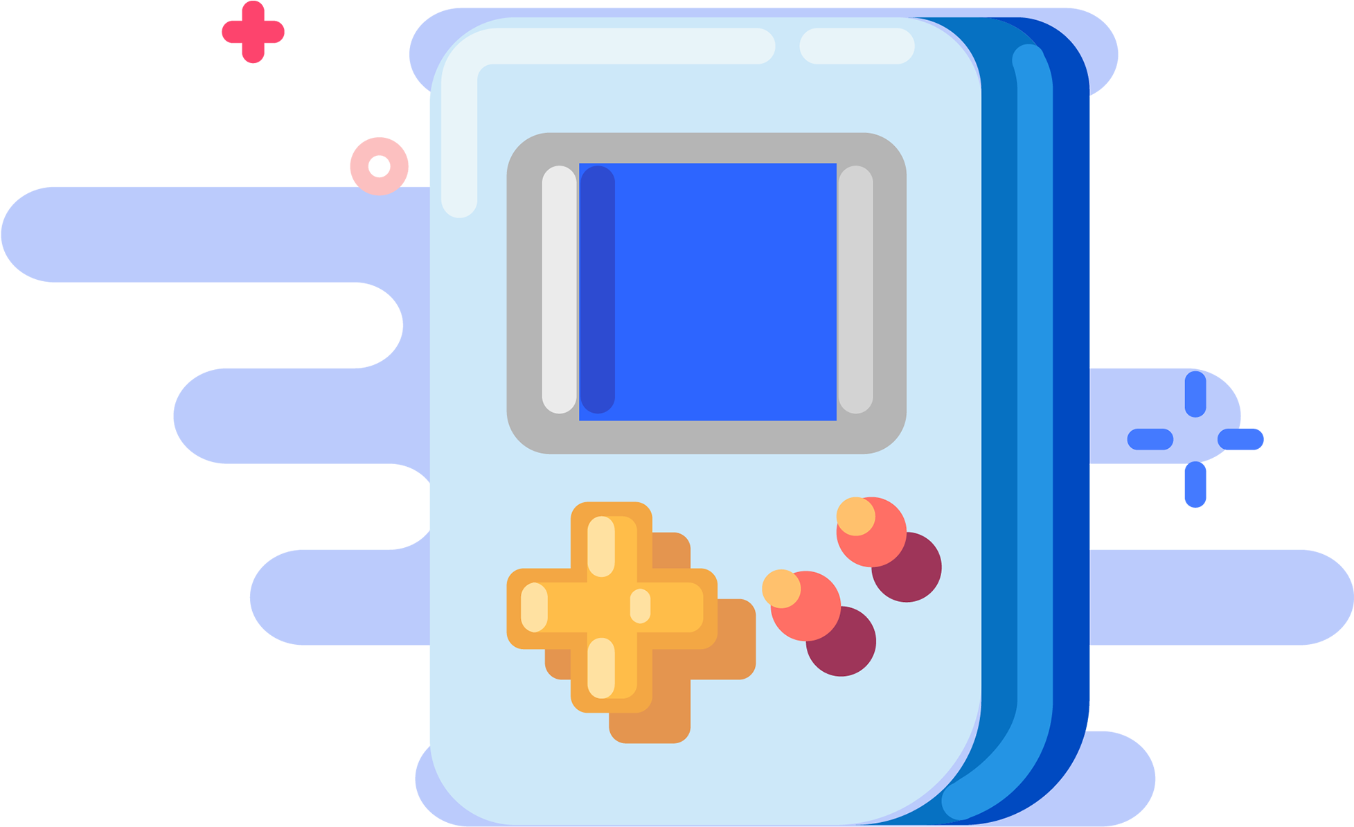 Mbe Cartoon Icon Game Console Electronics Png And Vector - Electronic Cartoon Icon, Transparent Png PNG with transparent background