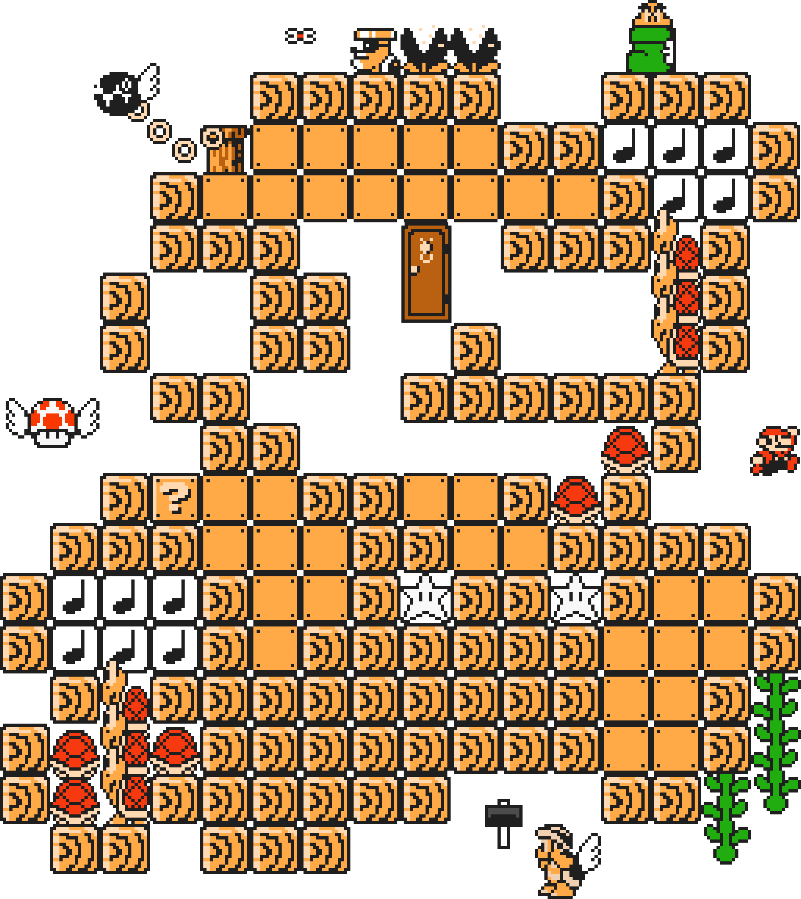 Making Your Own Wii Theme Remix , Png Download - Mario Jump Pixel Art, Transparent Png PNG with transparent background