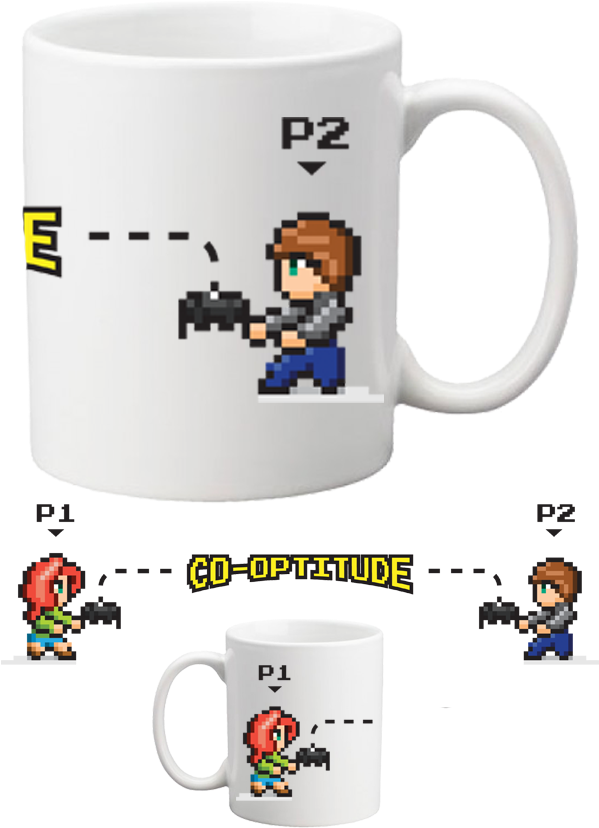 Retro Gaming Co Op Mug