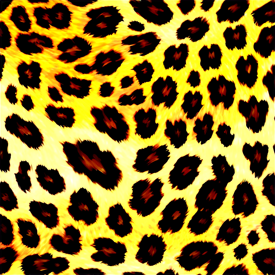 Retro Leopard Print Png Fbu