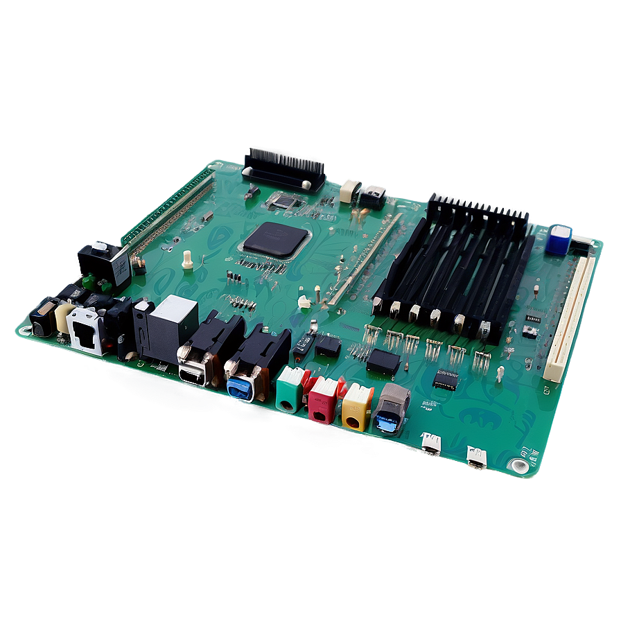 Retro Motherboard Collection Png Vqs94