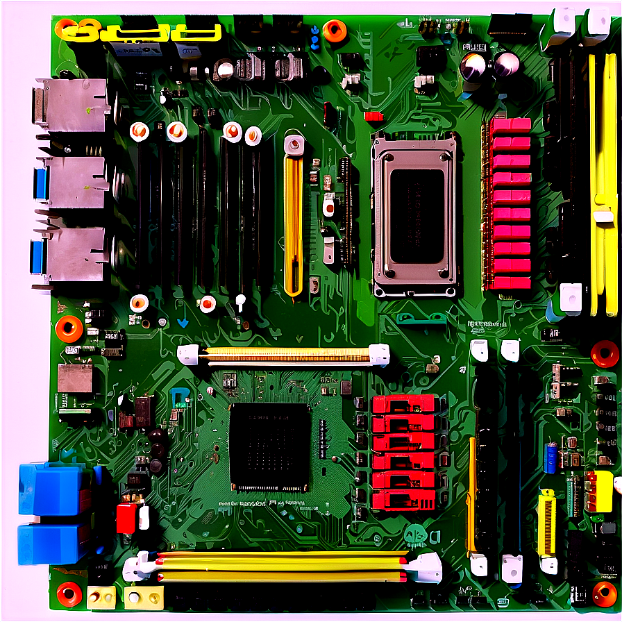 Retro Motherboard Collection Png Xro