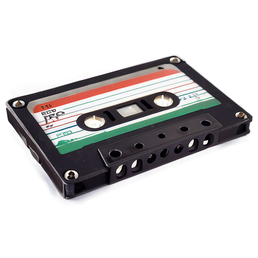 Retro Music Cassette PNG 05252024 PNG with transparent background
