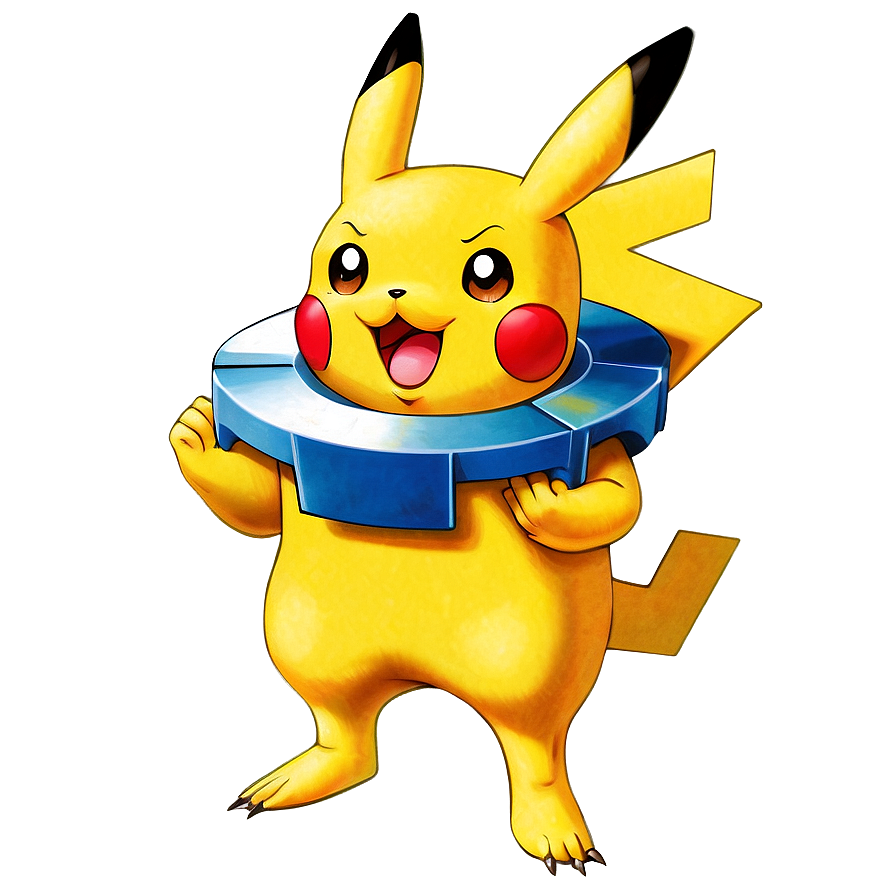 Retro Pikachu PNG 34 PNG with transparent background
