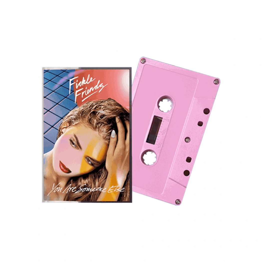 Retro Pink Cassetteand Album Cover