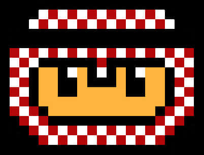 Retro Pixel Art Gamer Hat