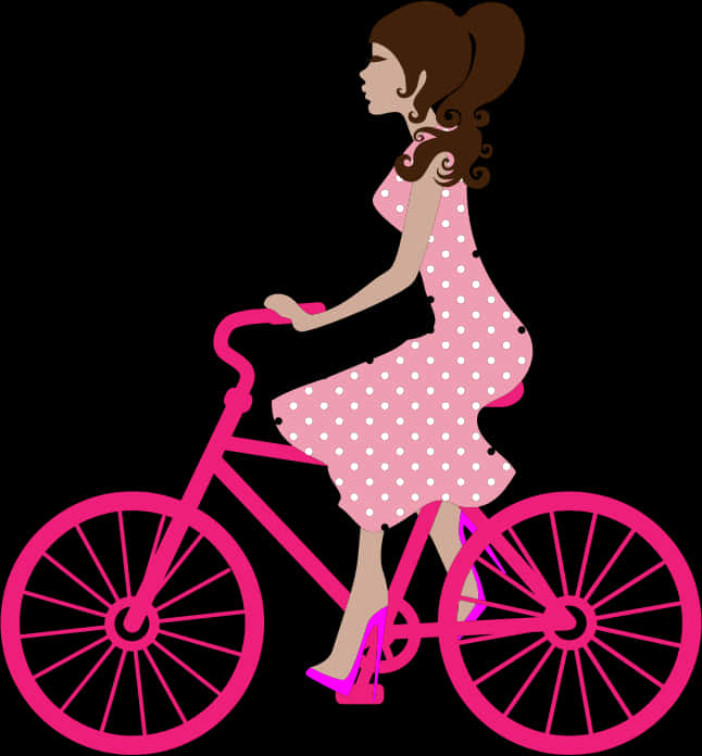 Girl And Bike Png, Transparent Png PNG with transparent background