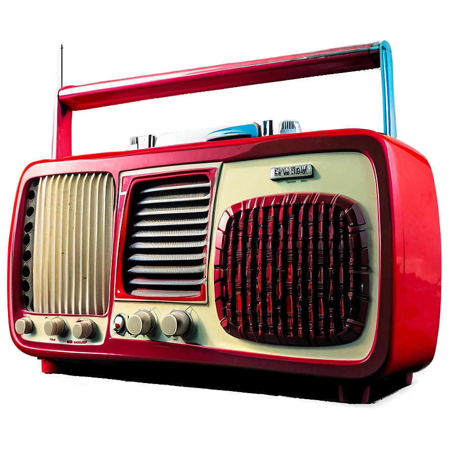 Retro Pop Radio PNG 56 PNG with transparent background