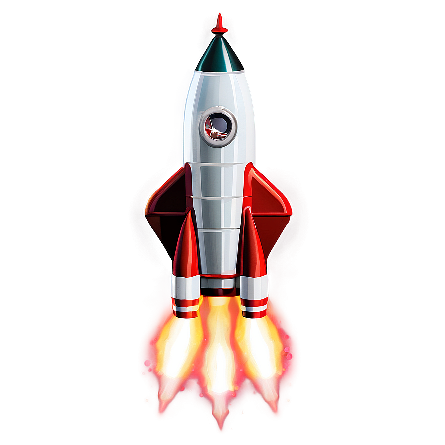 Retro Rocket Png Tgo