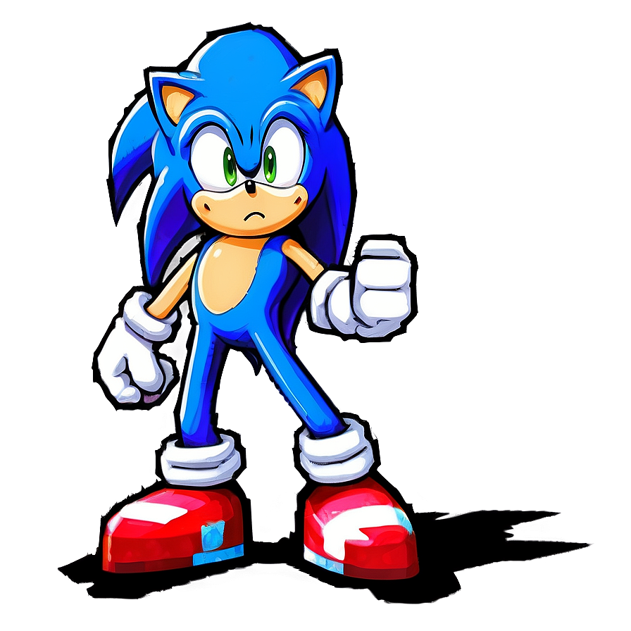 Retro Sonic Pixel Art PNG 47 PNG with transparent background