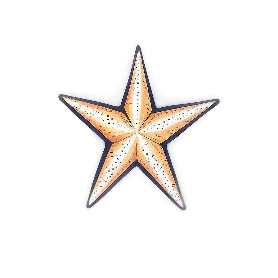 Retro Star Pattern Png Ont94