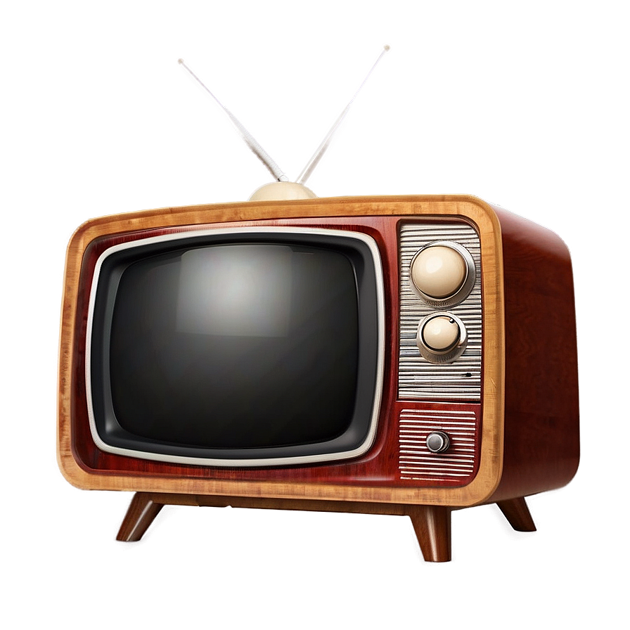 Retro Style Tv Set Png 75