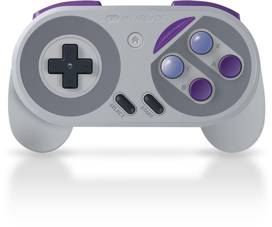 My Arcade Snes Classic Wireless Controller, HD Png Download PNG with transparent background