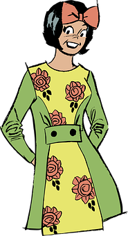 Retro Styled Animated Character PNG image with a transparent background, free high-resolution download