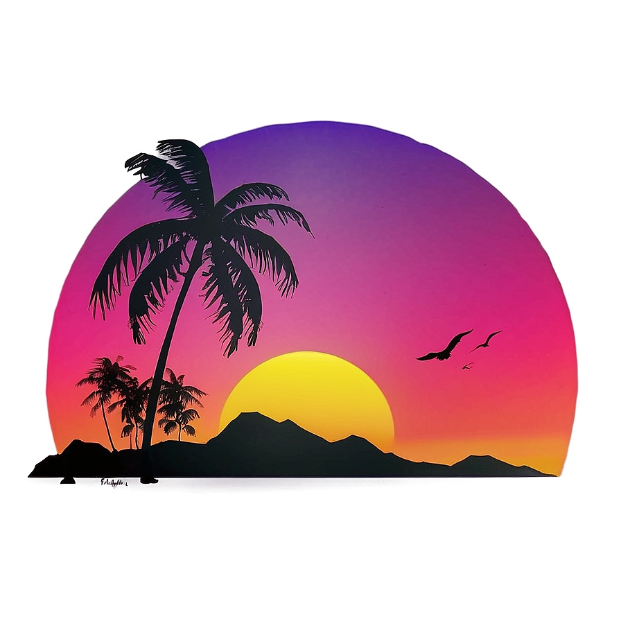 Retro Sunset D