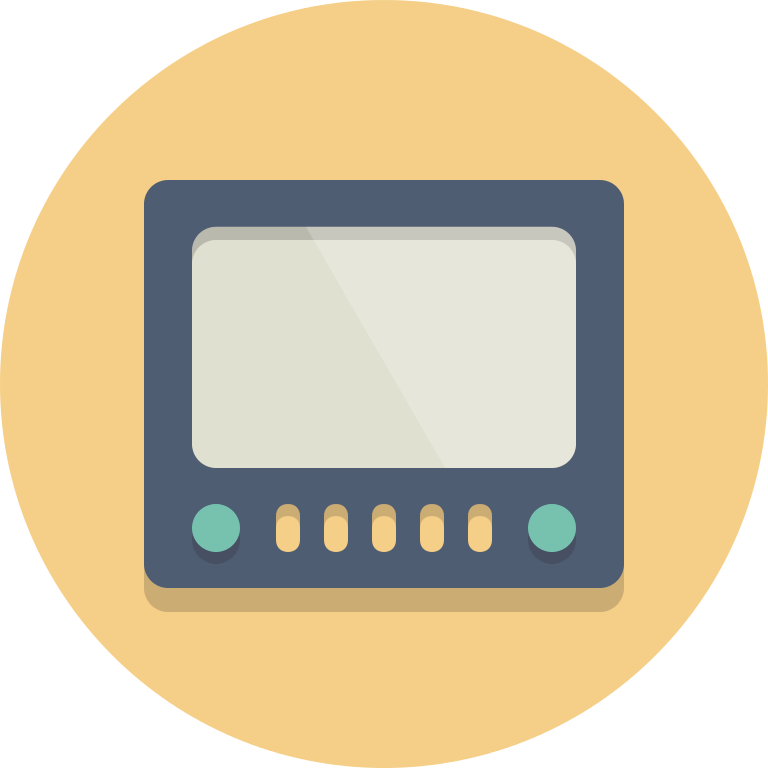 Tv Circle Icon Png, Transparent Png PNG with transparent background