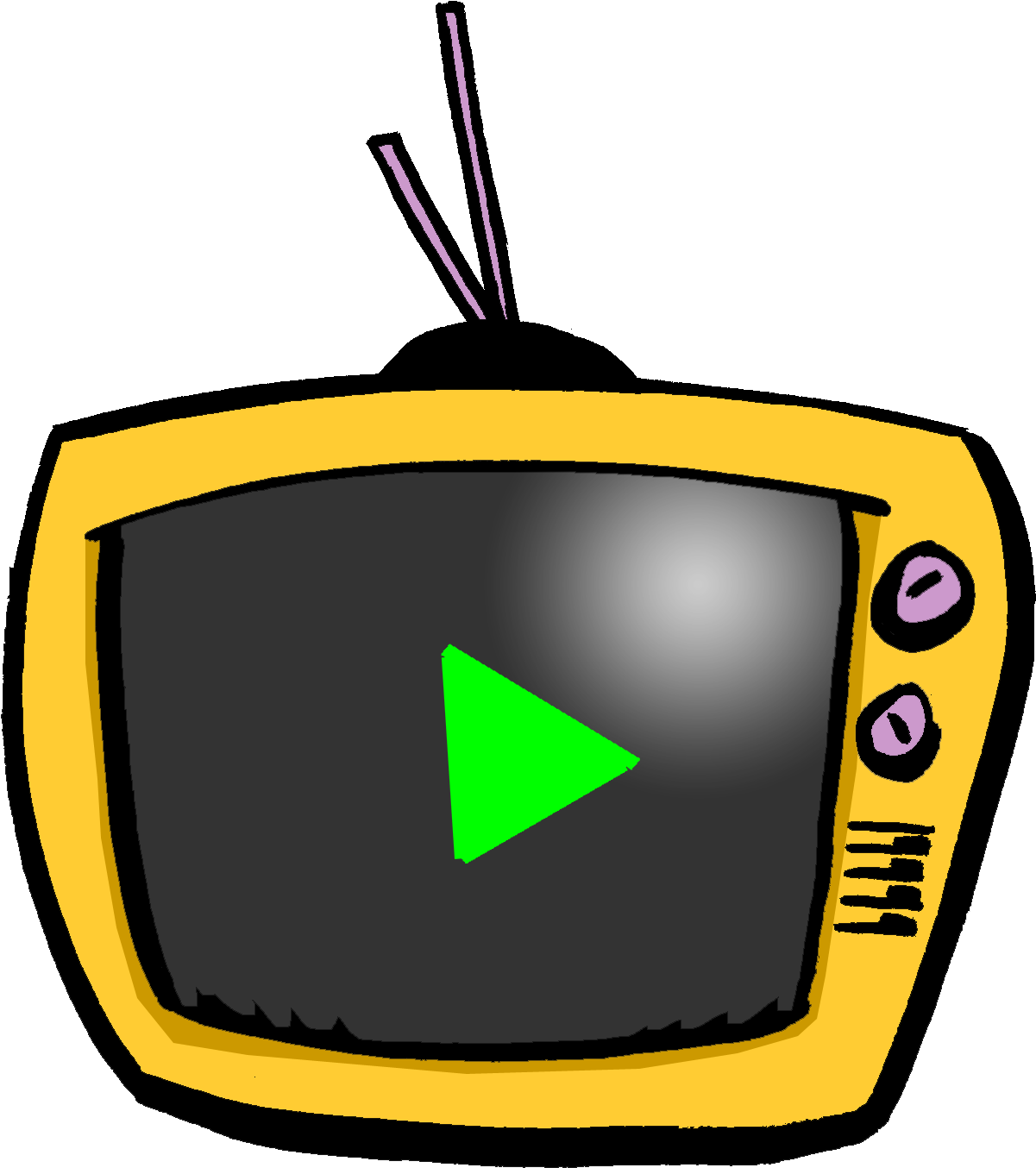 Tv Icon Clipart , Png Download - Tv Icon, Transparent Png PNG with transparent background