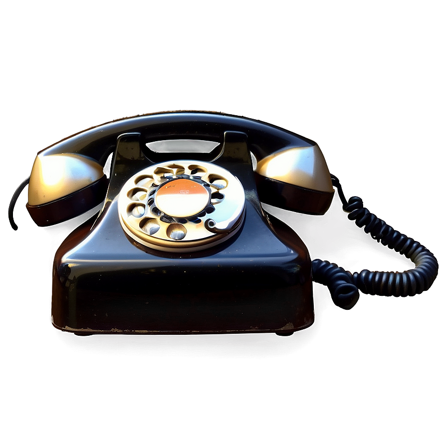 Retro Telephone Vintage Png Tvt