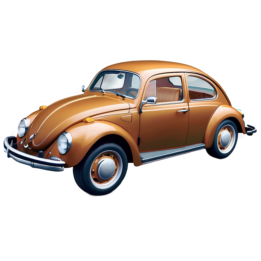 Retro Volkswagen Beetle Model Png Ifx