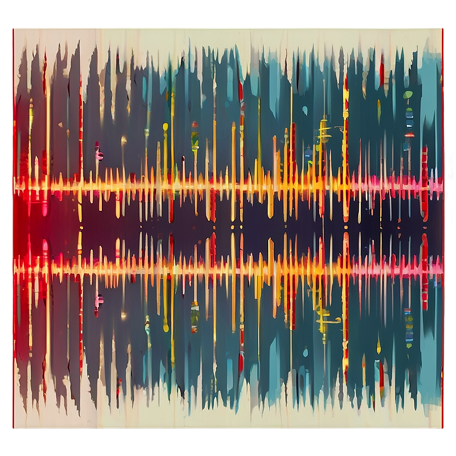 Retro Waveform PNG 75 PNG with transparent background