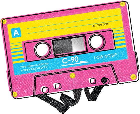 Retro90s Cassette Tape