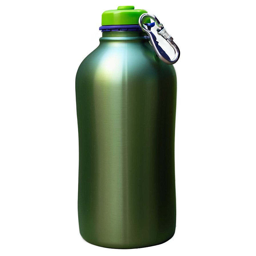 Reusable Water Bottle With Carabiner Png 39