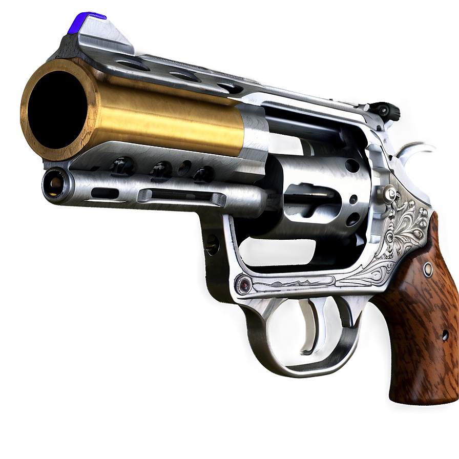 Revolver Barrel View Png 63