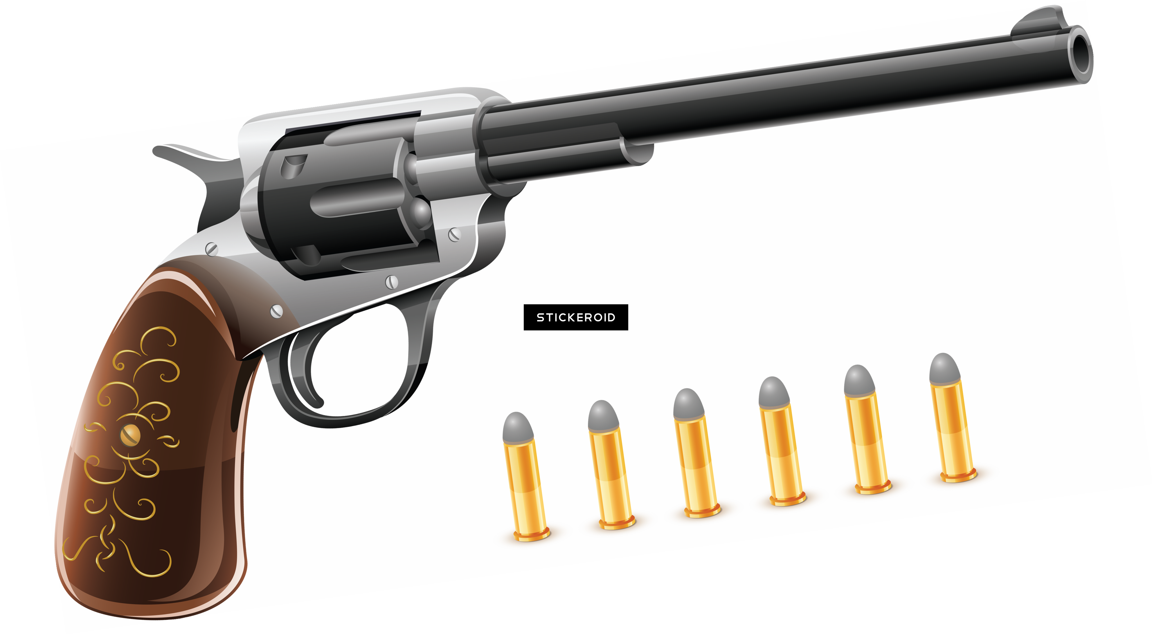 Weapon,gun Accessory,gun Barrel,air Gun,metal,starting - Revolver, HD Png Download PNG with transparent background
