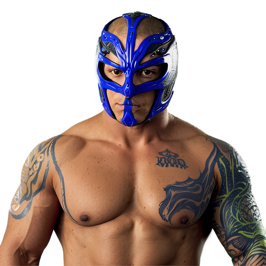 Rey_ Mysterio_ Blue_ Mask_ Portrait