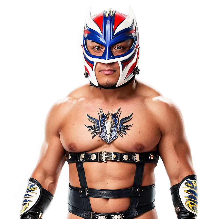 Rey Mysterio Iconic Luchador Pose