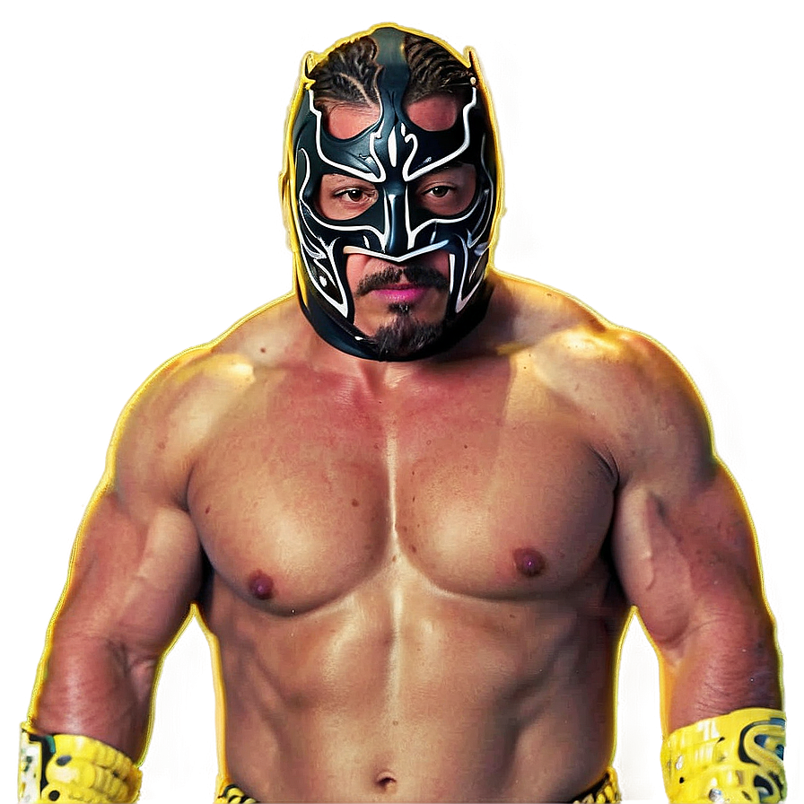 Rey_ Mysterio_ Luchador_ Portrait