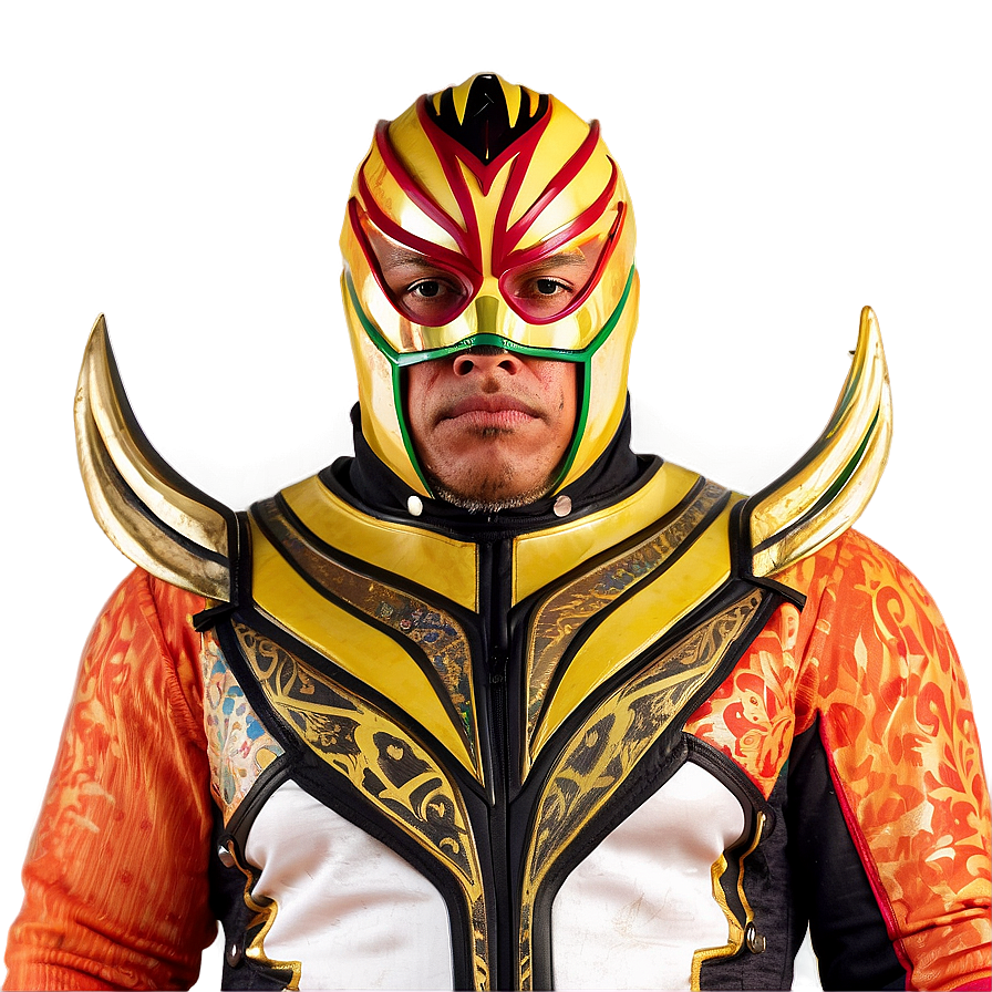 Rey_ Mysterio_ Luchador_ Portrait