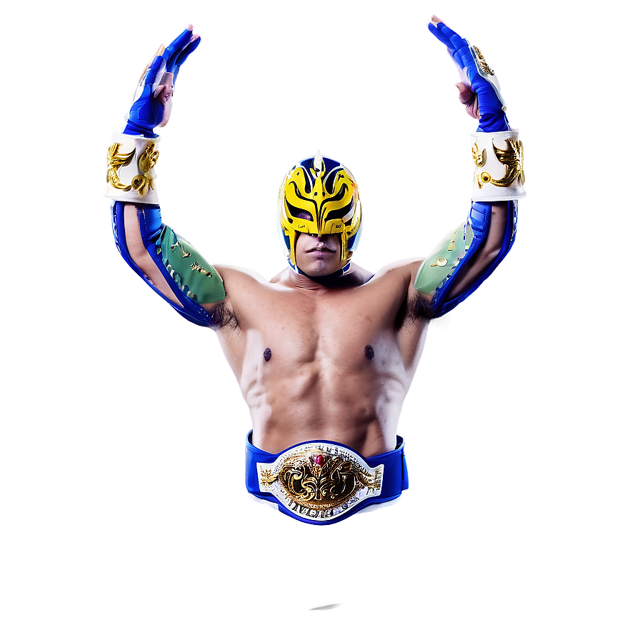 Rey Mysterio Luchador Pose