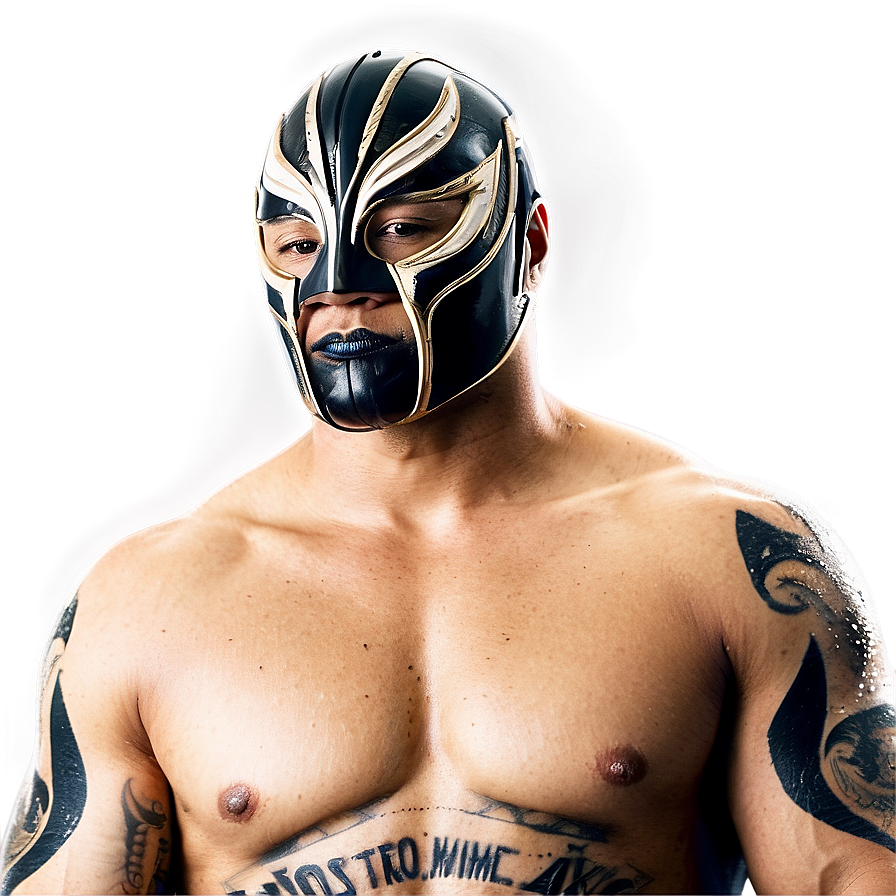 Rey_ Mysterio_ Masked_ Wrestler_ Portrait