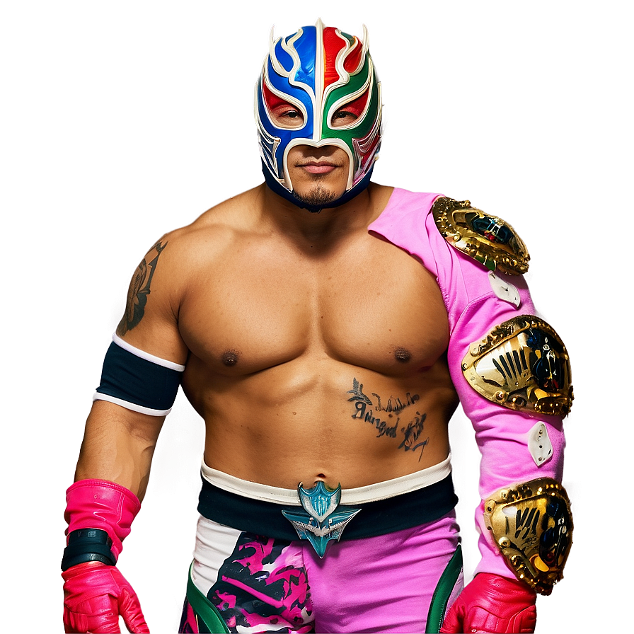 Rey_ Mysterio_ Professional_ Wrestler_ Portrait