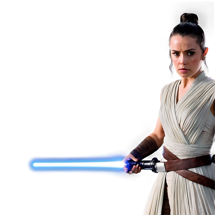 Rey's Lightsaber Image PNG cro PNG with transparent background