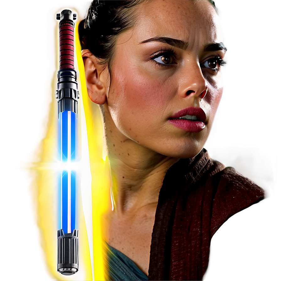 Rey's Lightsaber Image PNG yfa PNG with transparent background