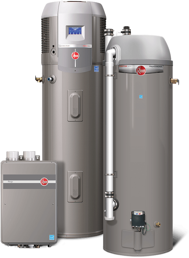 Rheem Water Heaters Collection