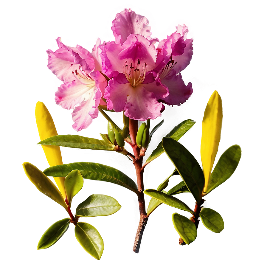 Rhododendron Petals Png Ngf