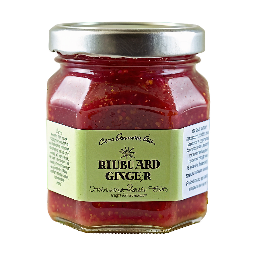 Rhubarb and Ginger Jam PNG 24 PNG with transparent background