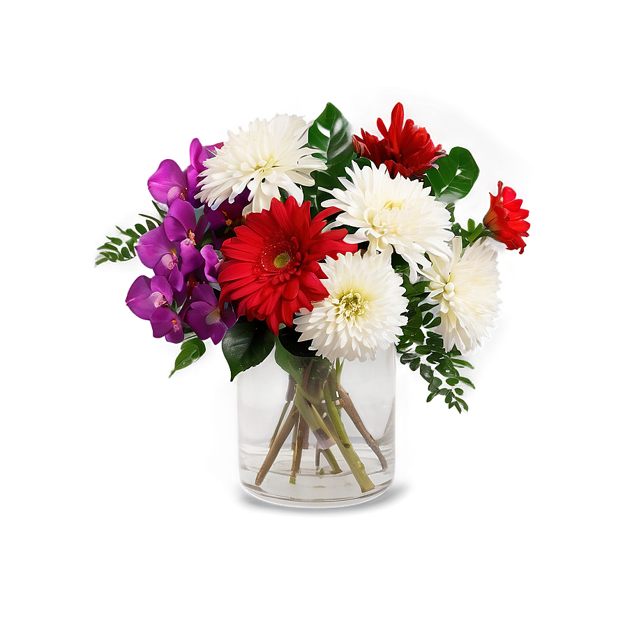 Rich Floral Arrangement Png Pak54