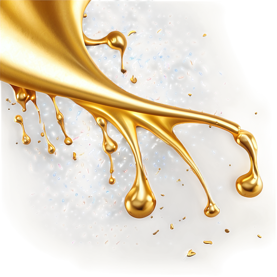 Rich Gold Splash Effect Png Jgg56