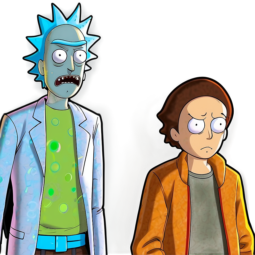 Rick And Morty Art Png Lcn41