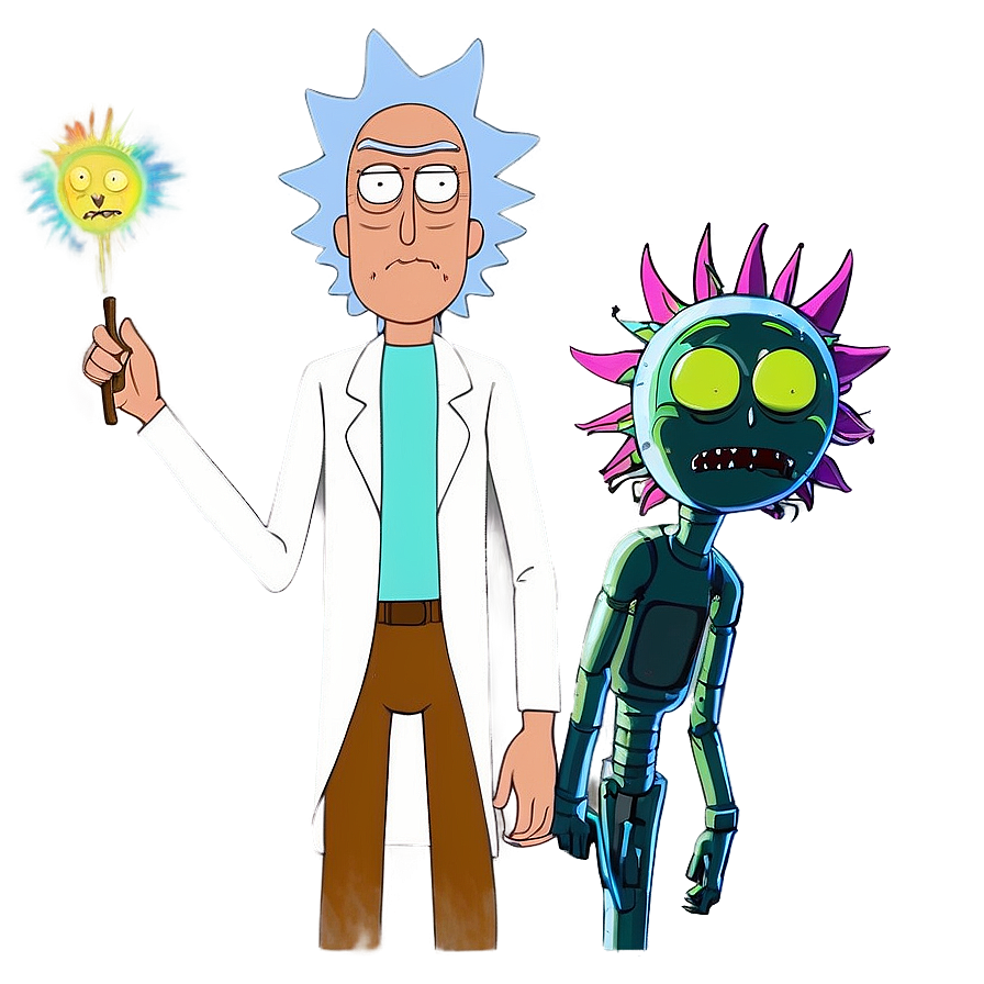 Rick and Morty Characters PNG 22 PNG with transparent background