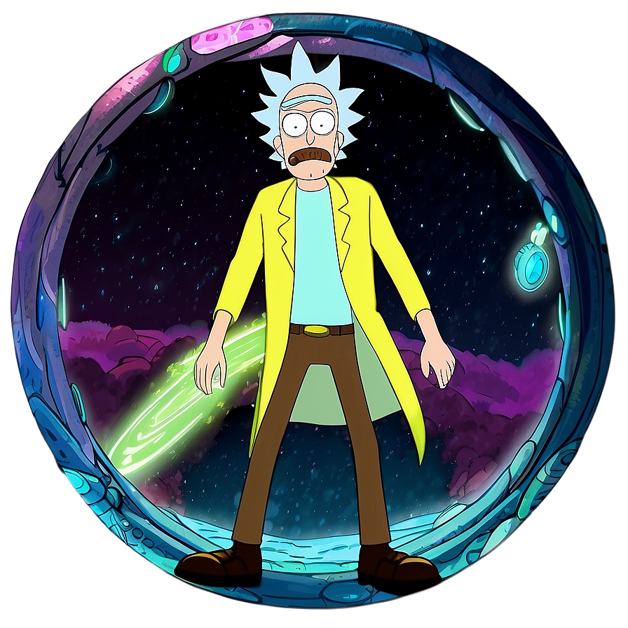 Rick And Morty Portal Adventure Png Ani