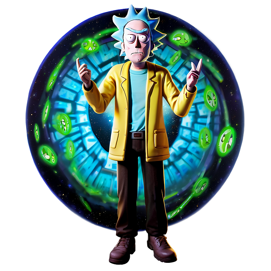 Rick And Morty Portal To Infinity Png Qjj20